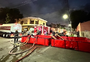 El operativo demandó la evacuación