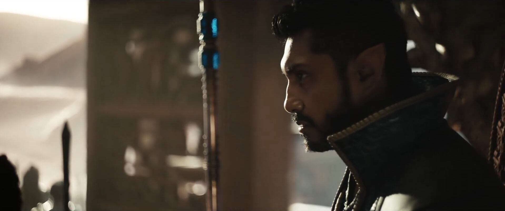 Namor luce un atuendo ceremonial renovado que refleja la evolución y madurez del personaje después de los eventos de Black Panther: Wakanda Forever. (Captura X/ @MarvelStudios)