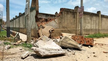 Sismo en Tumbes. (Andina)