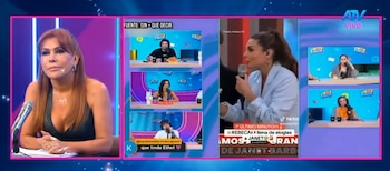Magaly Medina reacciona sin filtros a las palabras de Ethel Pozo sobre Rebeca Escribens. Captura: Magaly TV La Firme.