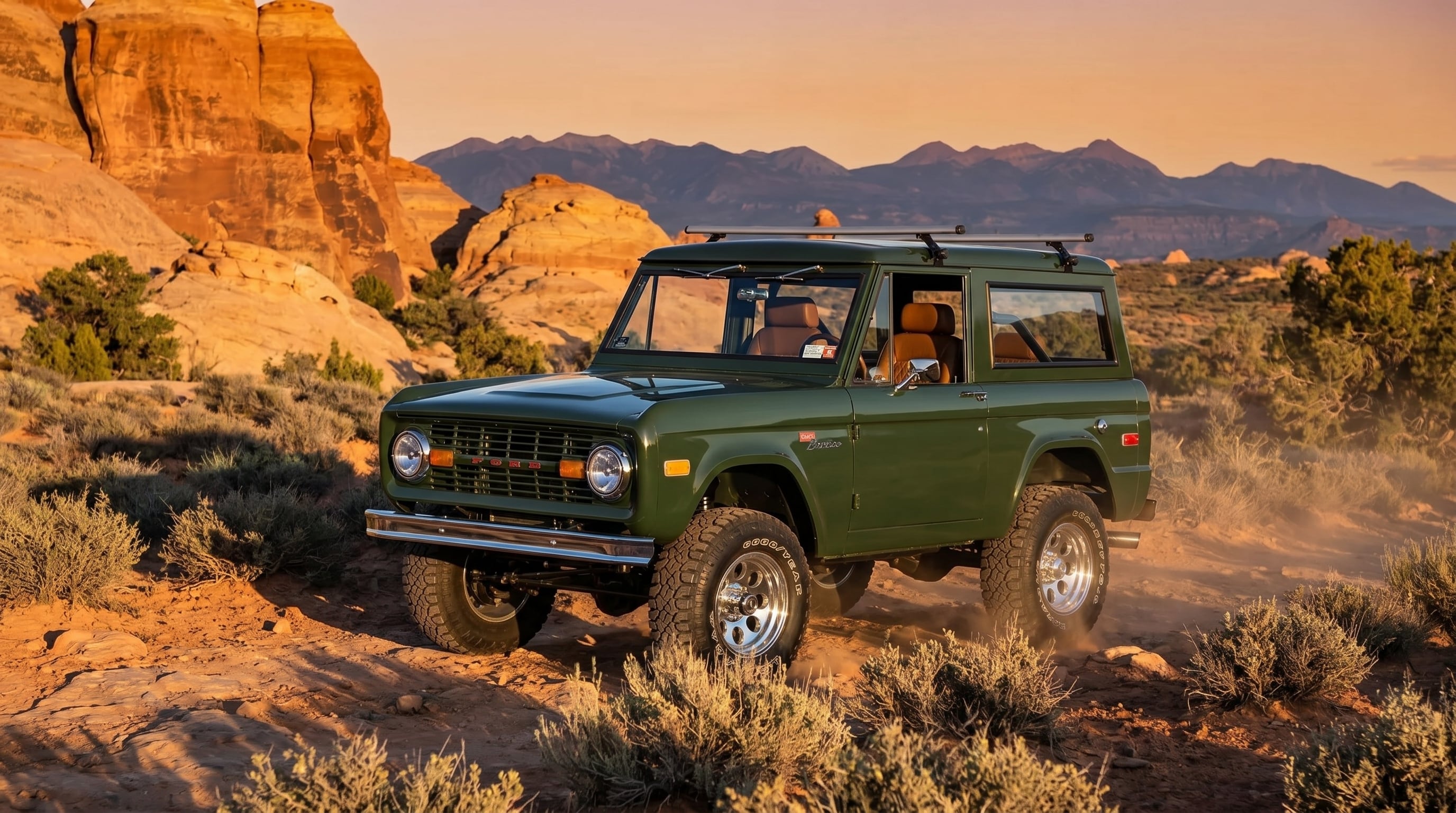 El Ford Bronco de 1976 destaca como la versión más refinada de la primera generación de este icónico modelo todoterreno (Imagen Ilustrativa Infobae)