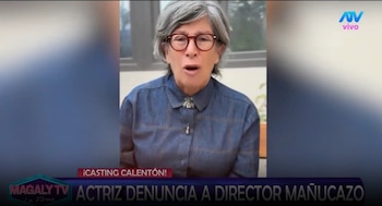 Joven denuncia a trabajador de Del Barrio Producciones por supuesto casting en su casa: “Ya era como si me va a hacer algo”- Captura: Magaly TV La Firme.