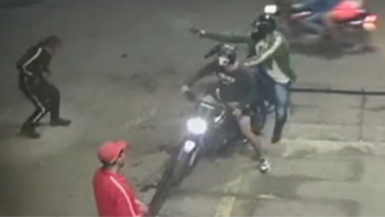 Video: Vigilante fue asesinado durante asalto a una gasolinería