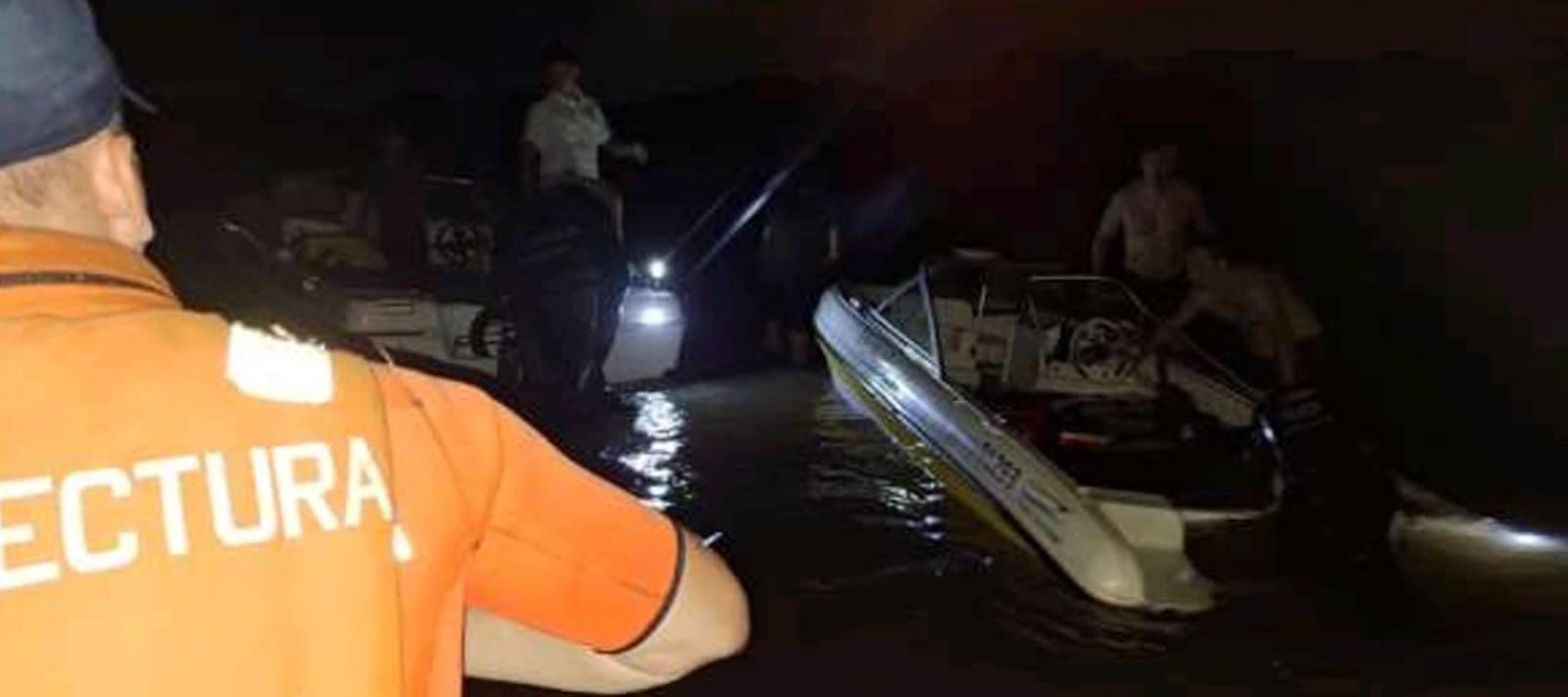 Se desplegó un amplio operativo para intentar rescatar a todos los tripulantes