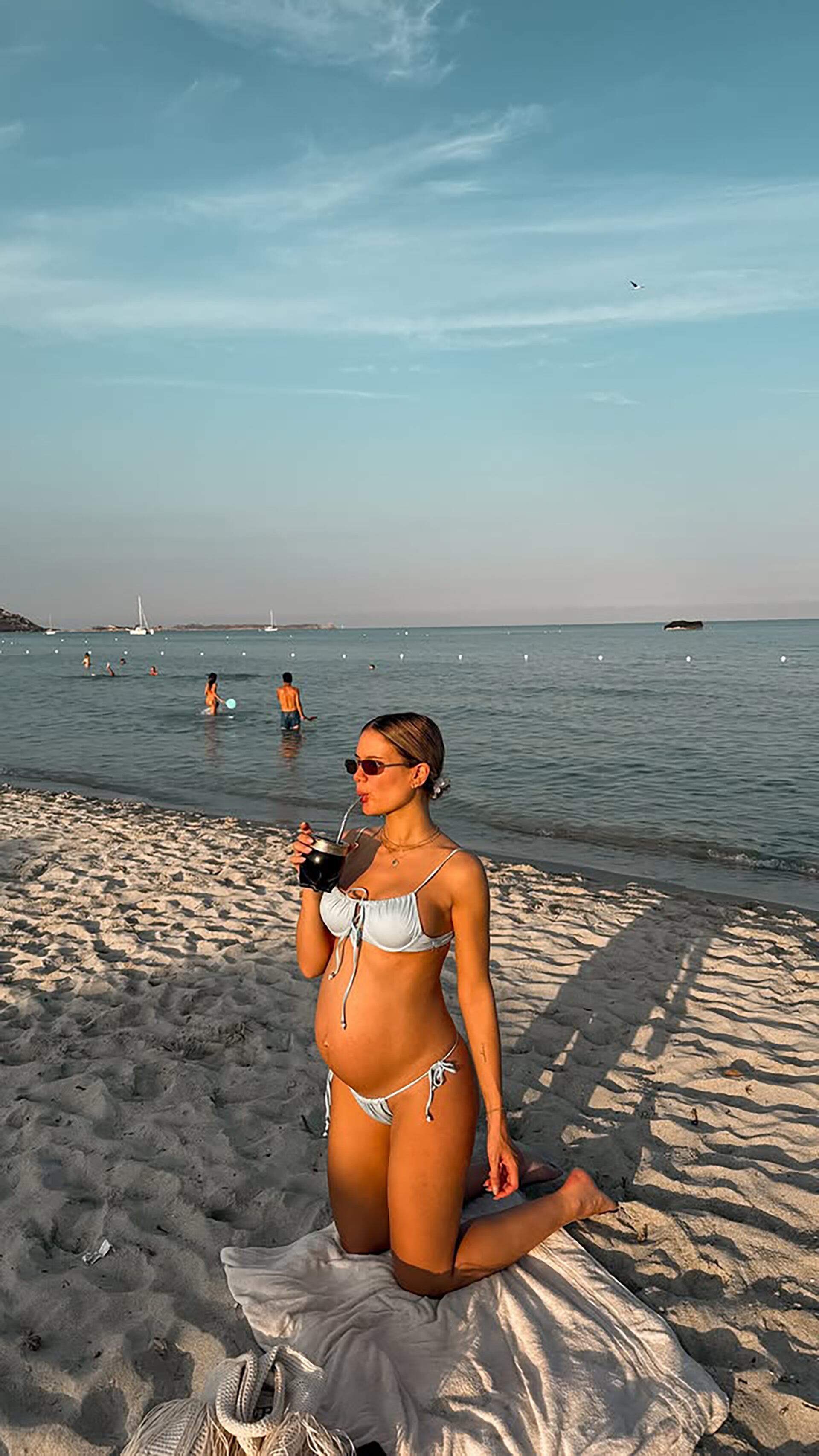 Eva Bargiela mostró cómo evoluciona su embarazo (Instagram)