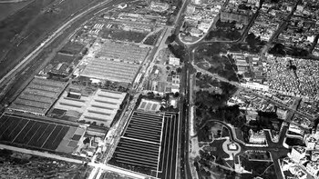 Vista aérea de la zona