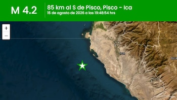Temblor hoy en Perú EN VIVO: últimos sismos en Ica, Junín y Piura, epicentro y reporte del IGP del 15 de agosto de 2026