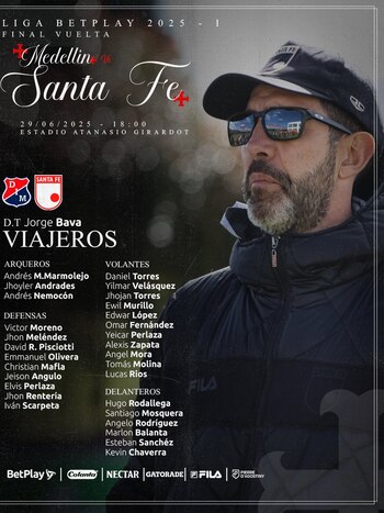 Santa Fe traveled to Medellín