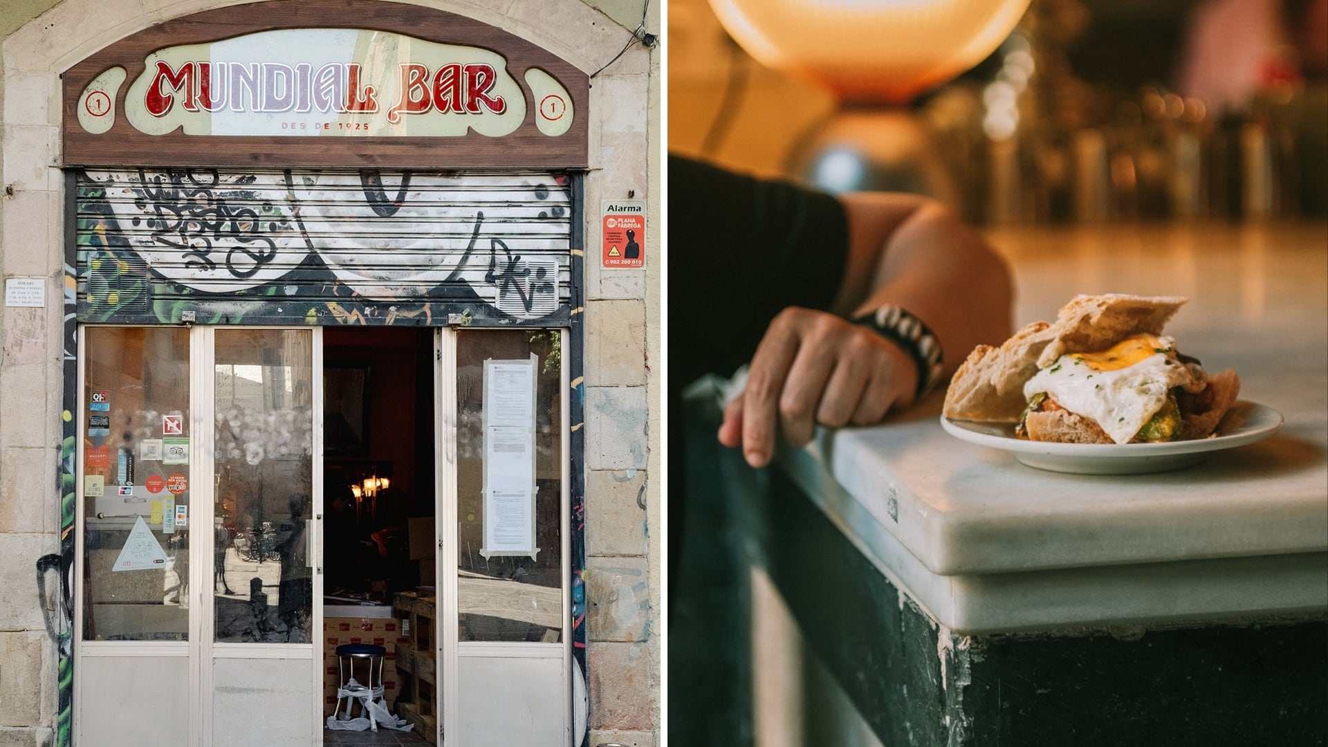 El Mundial Bar abrió por primera vez en 1925, en pleno barrio del Born (Instagram / @mundial_bar)