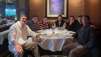 Tras visitar a Messi, Scaloni