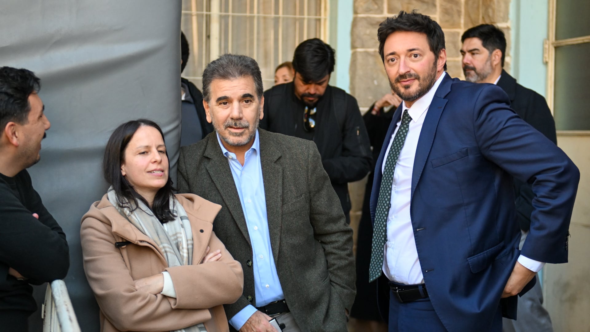 Soledad Martínez, Cristian Ritondo y Martín Yeza (Adrián Escandar)