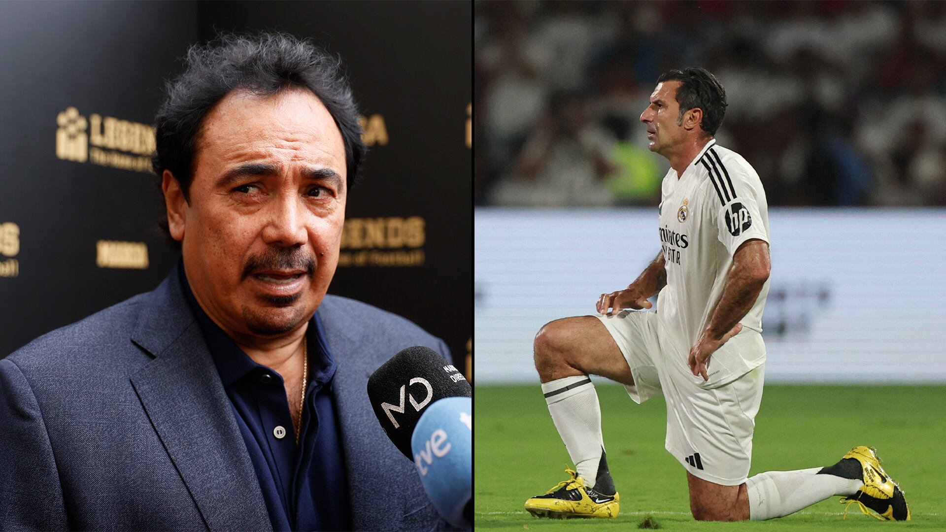 Para el exfutbolista portugués, Hugo Sánchez fue uno de los mejores goleadores de su época. Crédito: Efe-Reuters