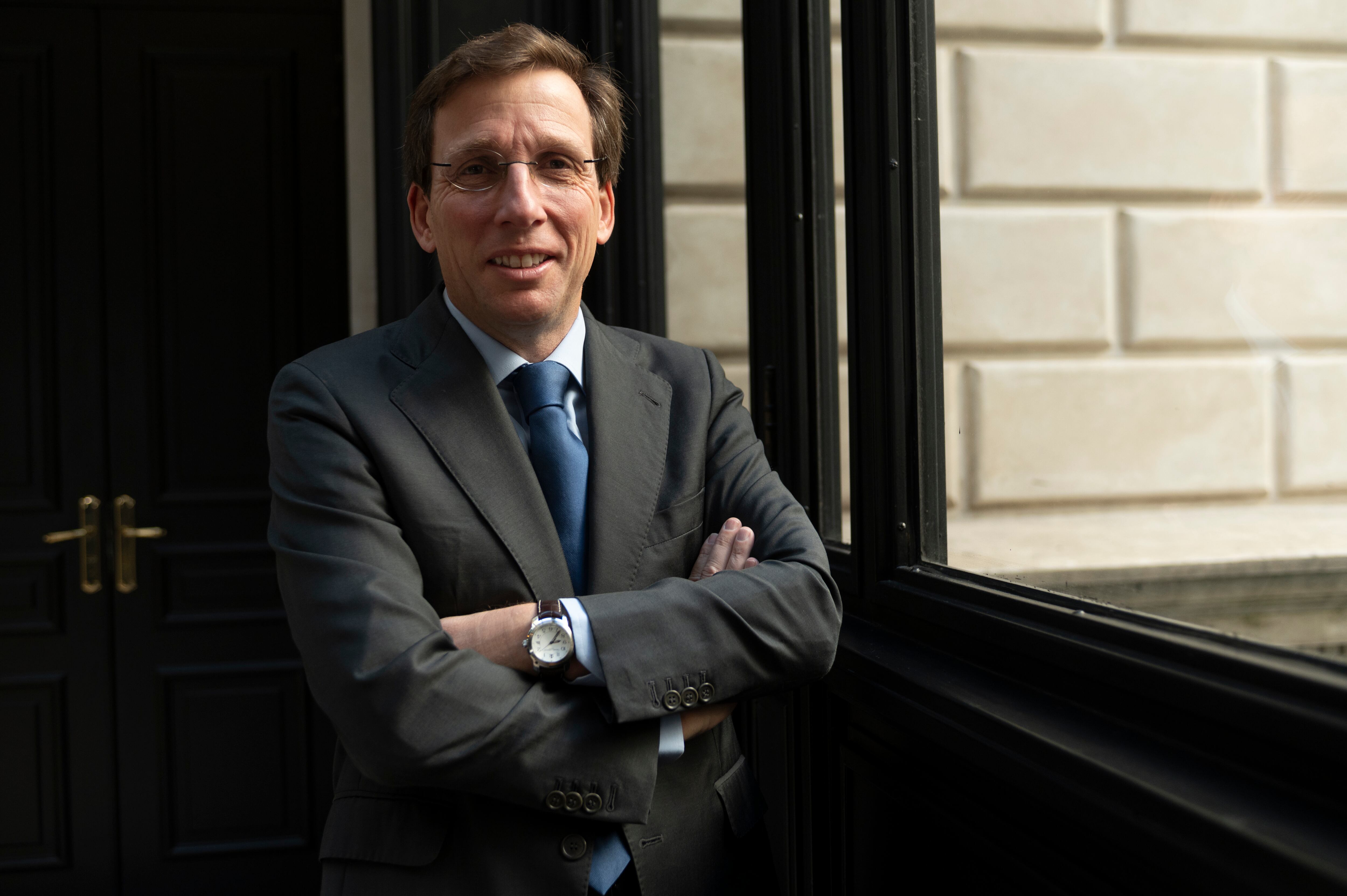 José Luis Martínez-Almeida, alcalde de Madrid. Estará en el país hasta el jueves