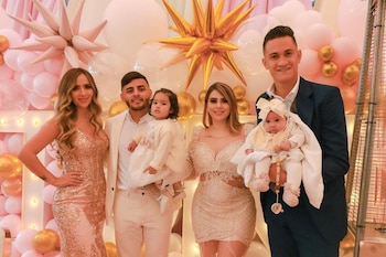 Raúl Gudiño fue el padrino