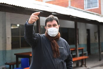 El padre Juan Isasmendi, cura