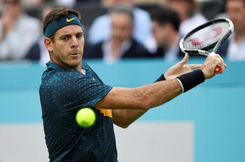 El argentino Juan-Martín Del Potro