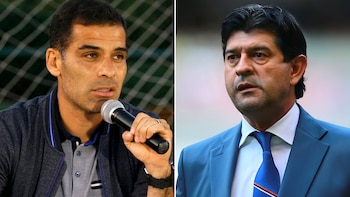 Rafa Marquez y Saturnino Cardozo