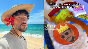 Bad Bunny rosca de reyes viral
