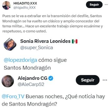 Los seguidores de Santos Mondragón