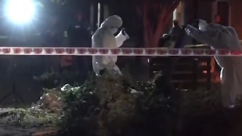 El operativo realizado frente a