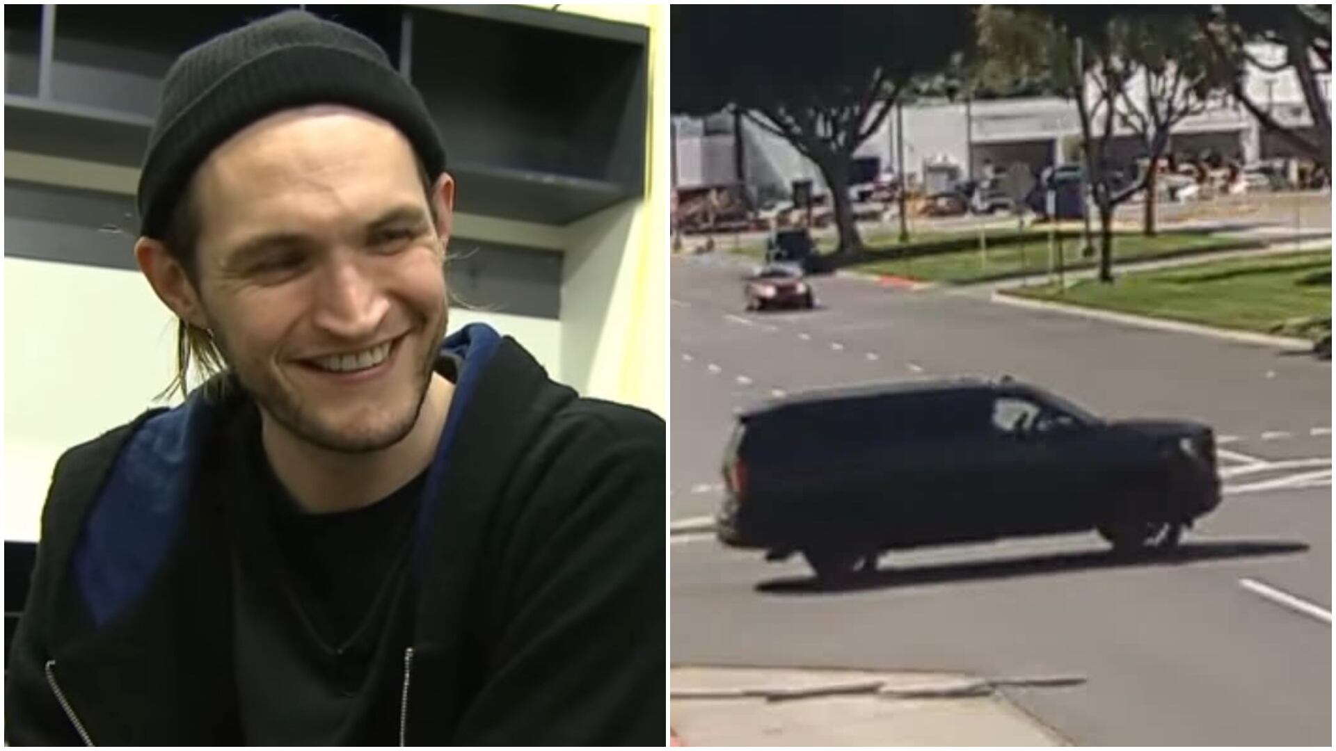El músico estadounidense fue acusado de atropellar a Israel Sánchez en las calles de California.(TMZ/Instagram/@eye0pener)