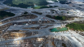 Reservas almacenadas en mina de