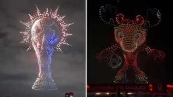 Drones en el Mundial 2026: así funciona la tecnología que iluminó el cielo mexicano