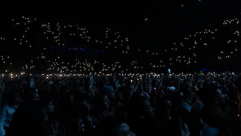 Imagen del concierto de Danny