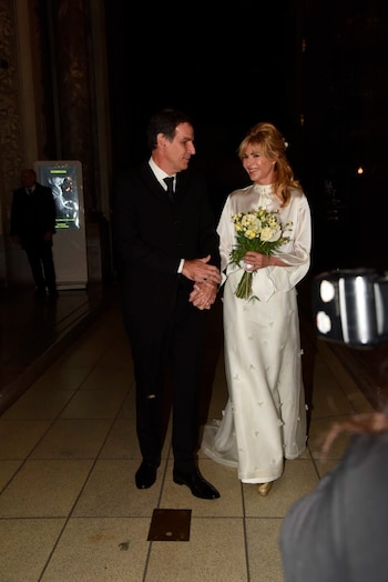 Para la ocasión, él optó