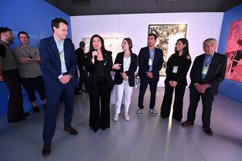 Larisa Andreani, presidenta de arteba,
