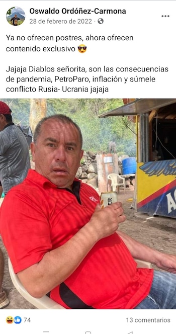 Ordóñez participó de señalamientos contra