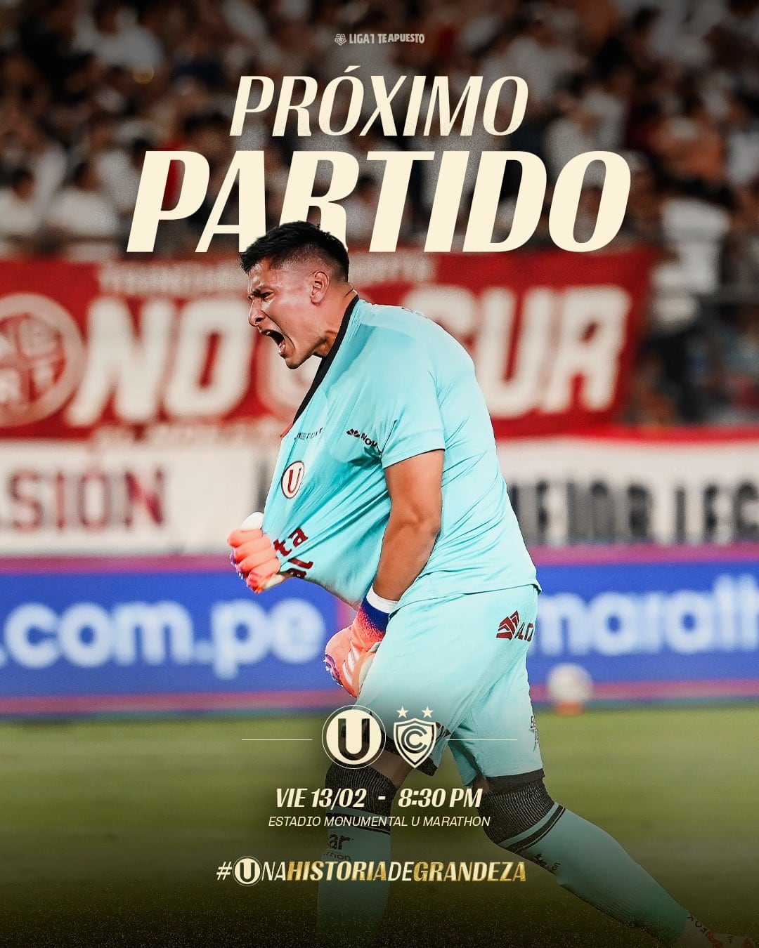 Universitario e Cienciano se enfrentarão no Estádio Monumental. Crédito: U Press