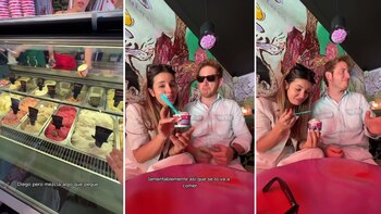 Un joven probó los tres