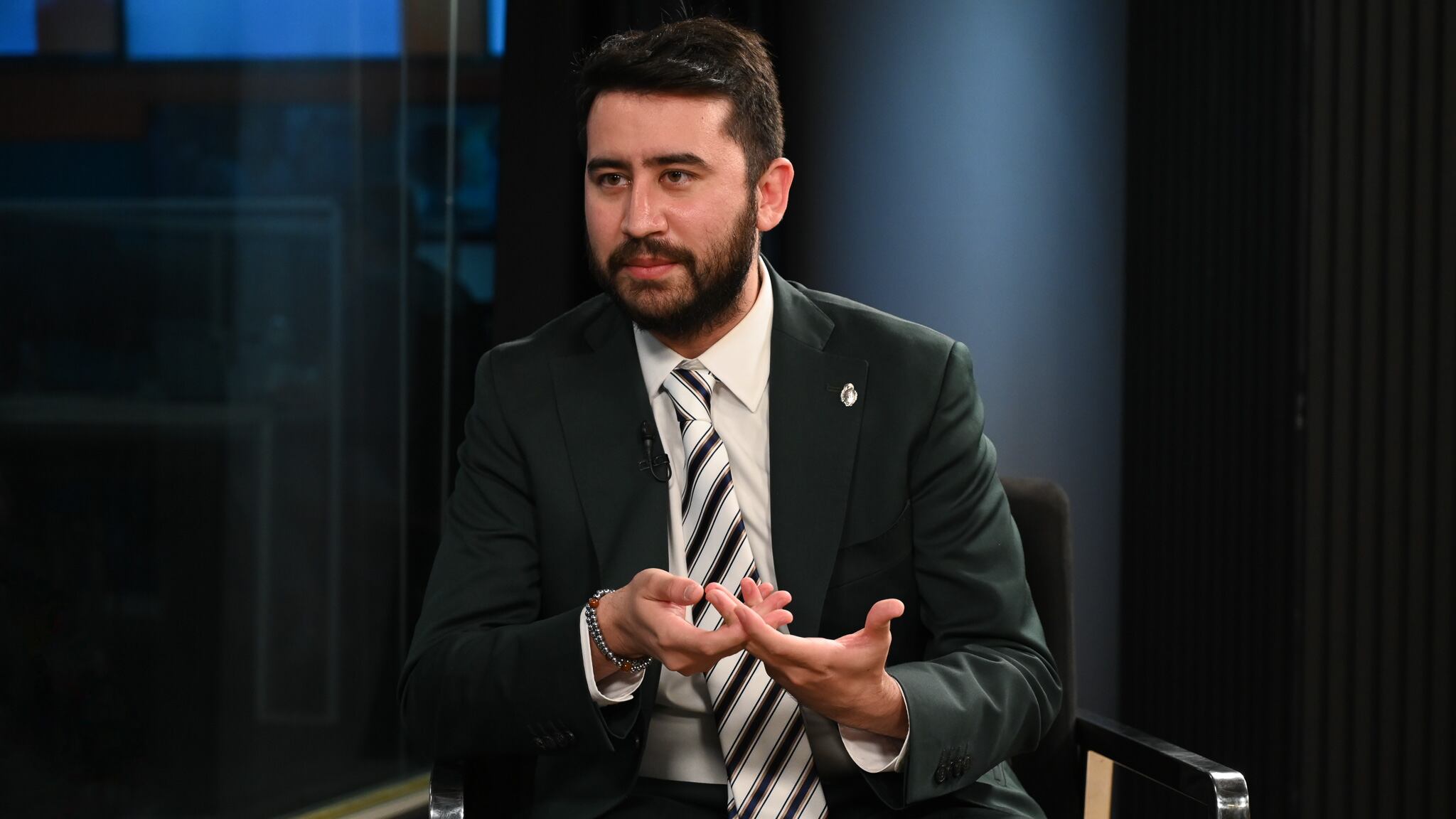 El secretario de Culto y Civilización del Ministerio de Relaciones Exteriores, Nahuel Sotelo (Candela Teicheira)