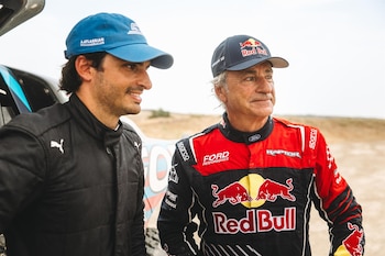 El madrileño relata el día en que la ciudad se volcó al retiro de Carlos Sainz Sr. del Campeonato Mundial de Rally (Europa Press)