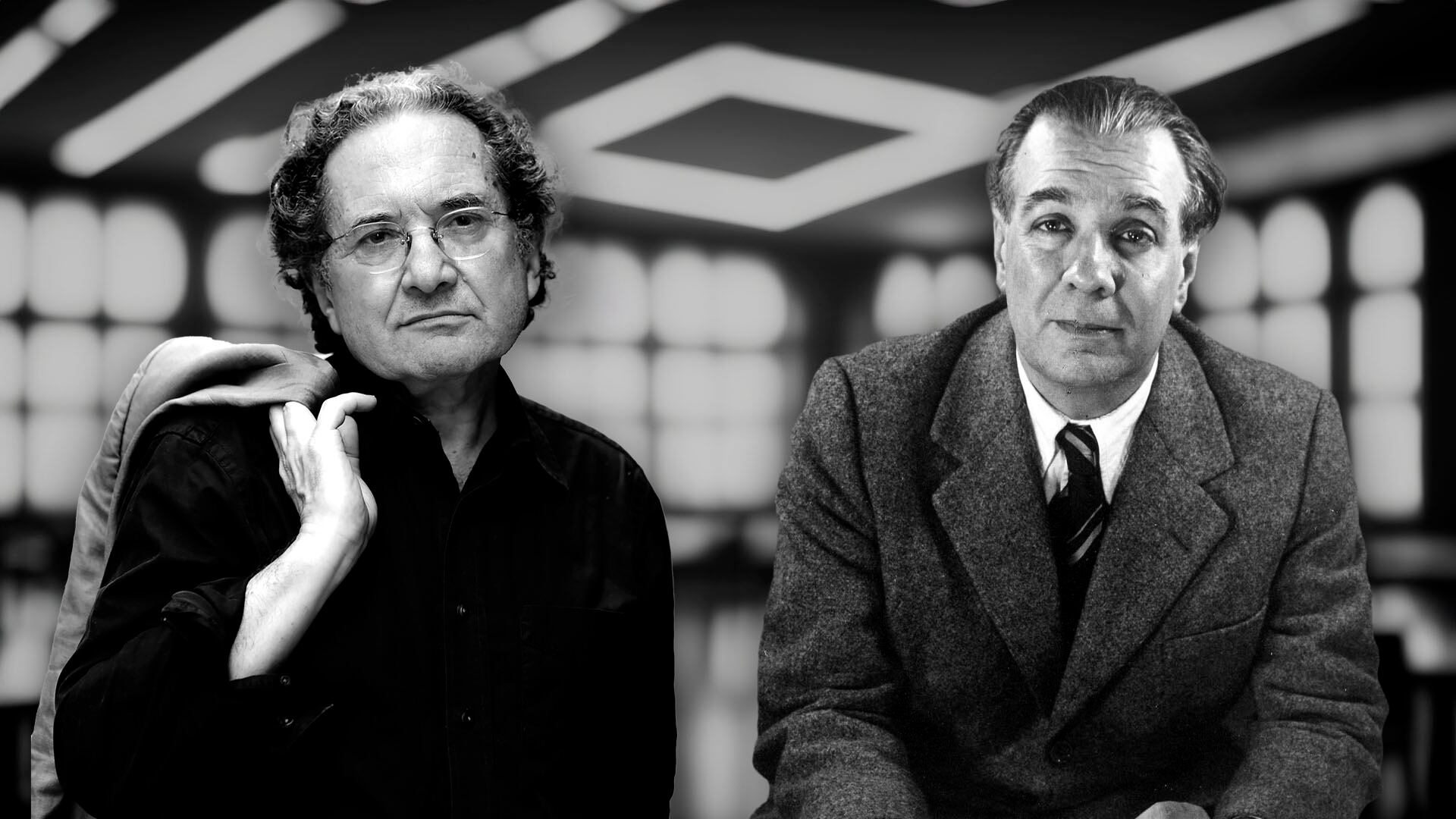 Piglia hizo una lectura intensa de Jorge Luis Borges.