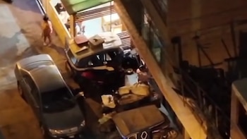 Los agentes emplearon drones durante las labores de vigilancia para identificar la vivienda donde presuntamente se preparaba y distribuía la sustancia. Captura de pantalla