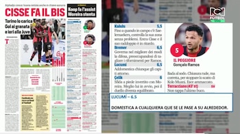 Esta es la calificación de la prensa italiana al partido de Jhon Lucumí con Juventus ante AC Milán - crédito Corriere dello Sports