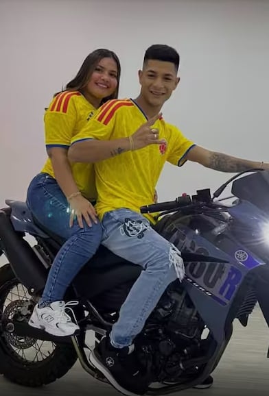 Alias Bendito Menor se hizo famoso en las redes sociales por la manera en que se exhibía con su pareja sentimental, alias Bebecita - crédito Naim Pérez/ Facebook