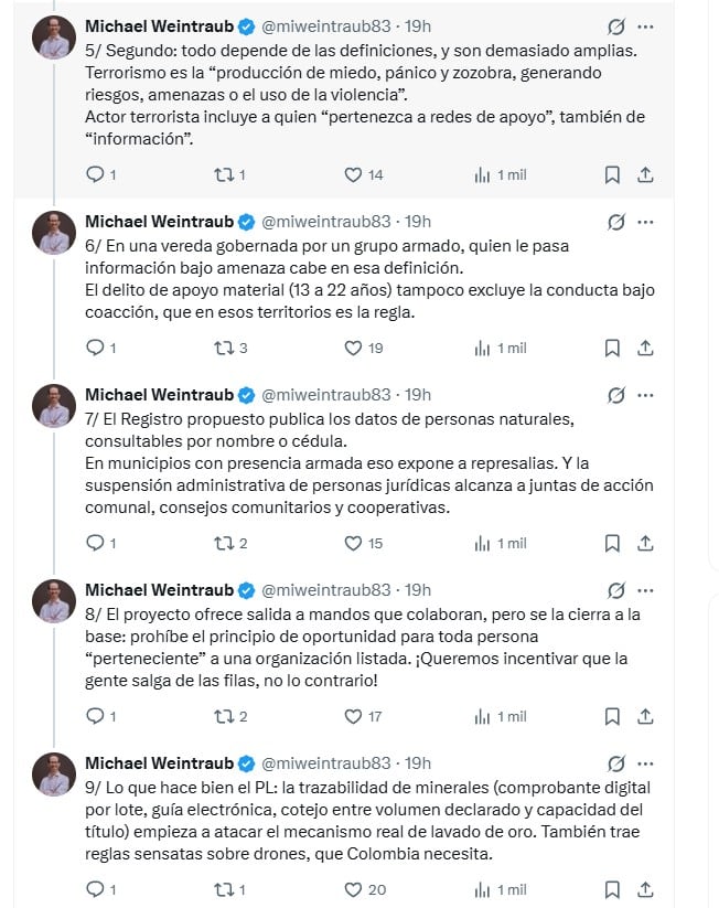 - crédito @miweintraub83/X