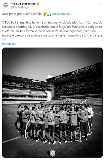 El comunicado de Bragantino