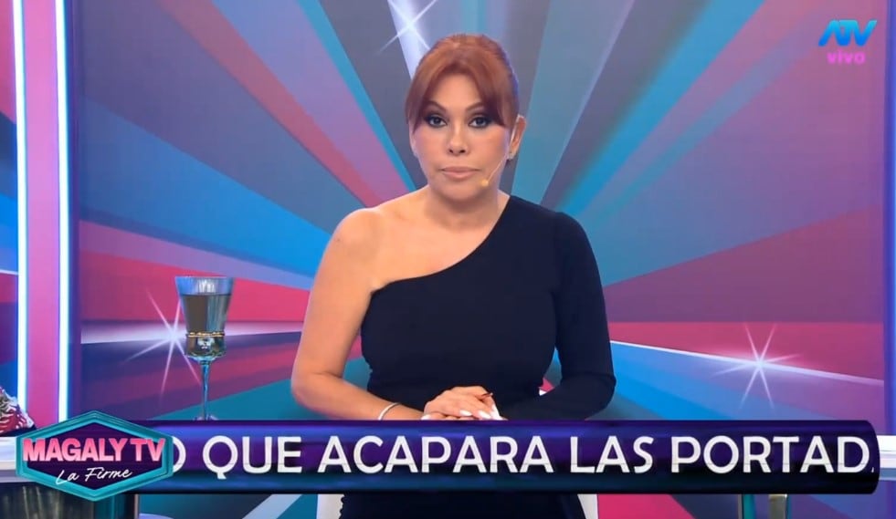 Magaly Medina se burla de Mario Irivarren tras decir que no iría a su set: “¿Quién lo llamó?”. Captura: Magaly TV La Firme.