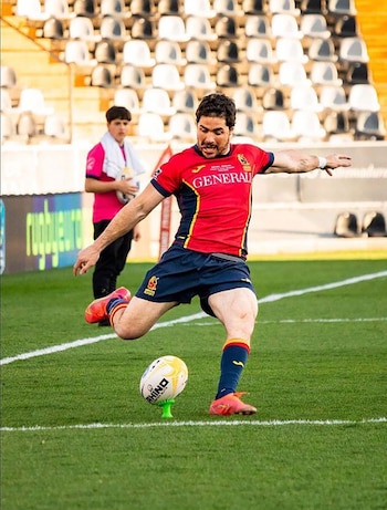 Bautista Güemes con la camiseta