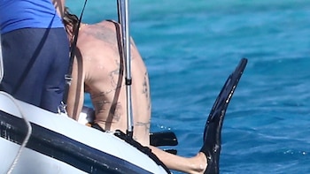 Brad Pitt disfruta de unas