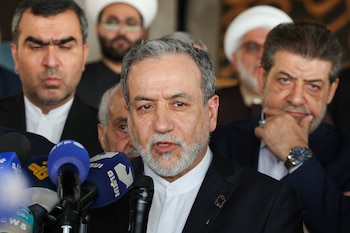 Iranian Foreign Minister Abbas Araqchi