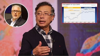 Gustavo Petro mostró parte del