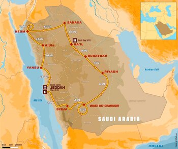 El recorrido de la edición