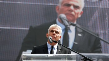 El líder opositor Yair Lapid