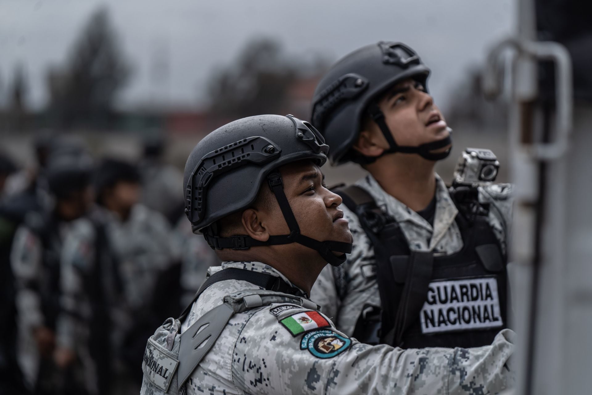 Los 11 elementos de la Guardia Nacional quedaron en prisión preventiva como medida cautelar (FOTO: OMAR MARTÍNEZ/CUARTOSCURO)