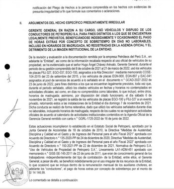 Informe de la Contraloría General